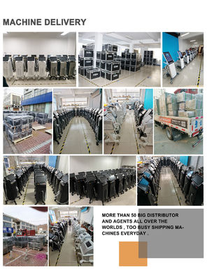 多機能ダイオードレーザー脱毛装置 パーマンテンの脱毛のために 異なるパルス幅をサポートする