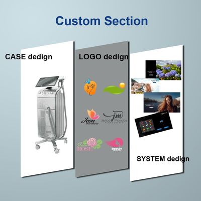 皮膚の赤みや不快感を軽減する統合冷却システムを持つユーザーフレンドリーな二極光 Laser 脱毛装置