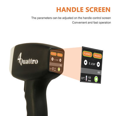 手持ちのダイオードレーザー脱毛装置 迅速な治療速度と安全な操作を 提供 皮膚科センターに最適