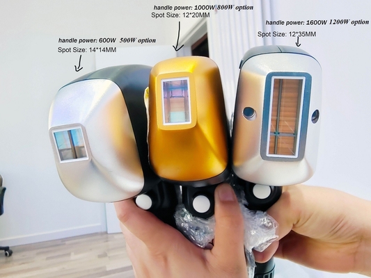 ビッグスポット 4cm2 755 808 1064nm 氷チタンダイオードトリオレーザー脱毛美容器