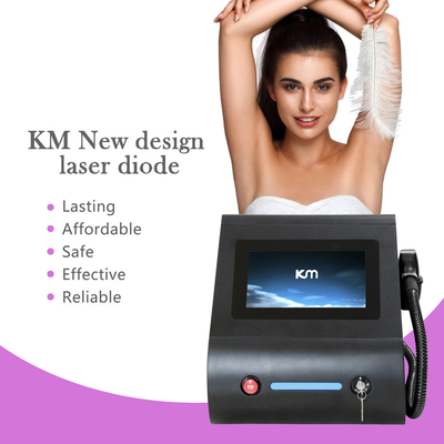 KM LASER シェル 808nm ダイオードレーザー脱毛 顧客のロゴでカスタマイズ可能