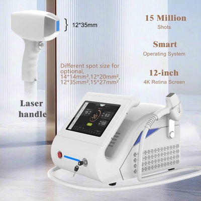 KM LASER シェル 808nm ダイオードレーザー脱毛 顧客のロゴでカスタマイズ可能