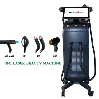 商用多機能美容器 755nm 808nm 1064nm IPL オプトレーザー脱毛用