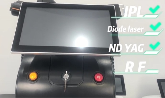 商用多機能美容器 755nm 808nm 1064nm IPL オプトレーザー脱毛用