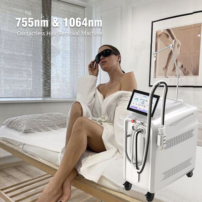 Hot Sale 2026 NDYAG Laser 755nm 1064nm Long Pulse /alexandrite Laser Candle /alex Laser Hair Removal 755nm